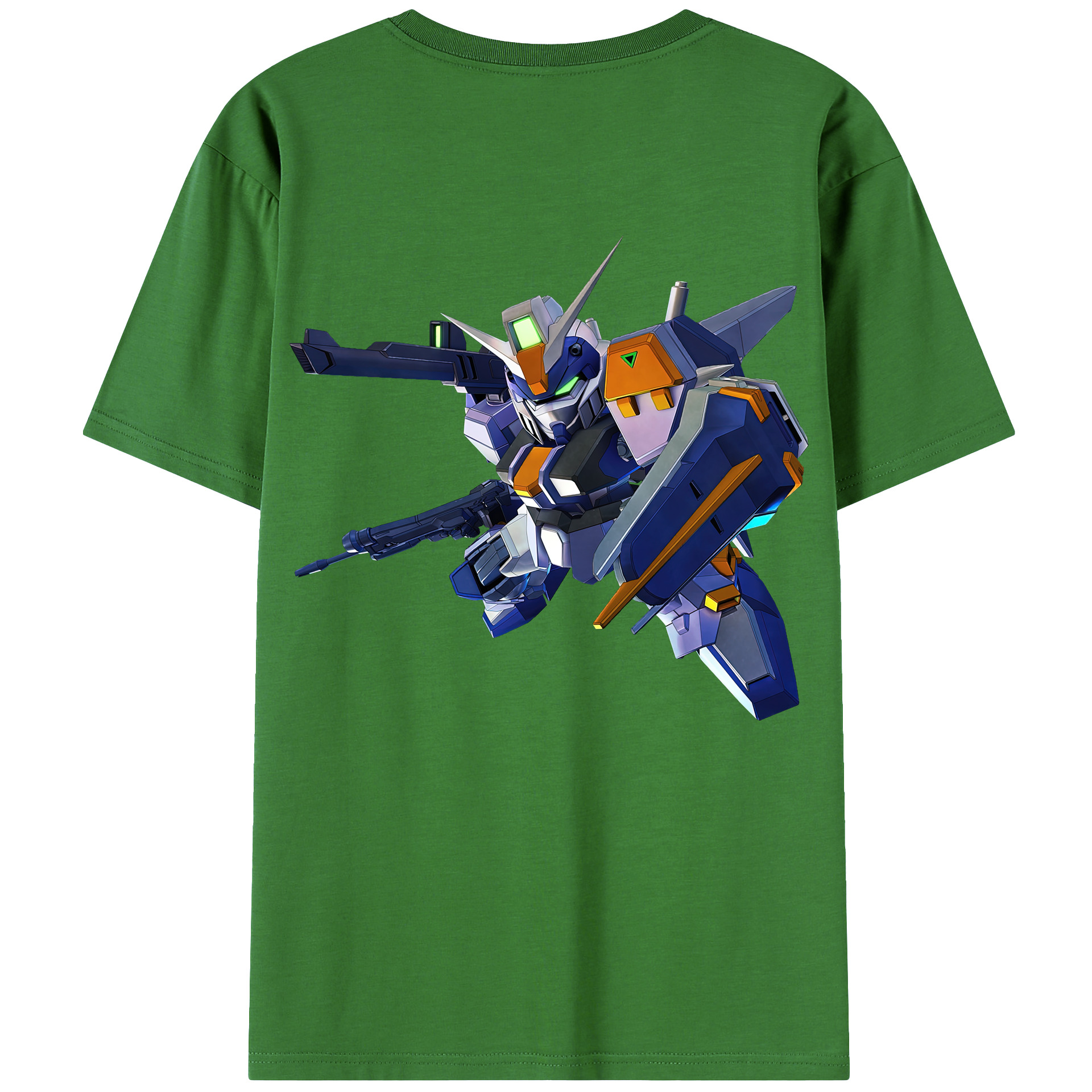 （画像用） 機動戦士ガンダム Mobile Suit Gundam レディース半袖Tシャツ(バックプリント)